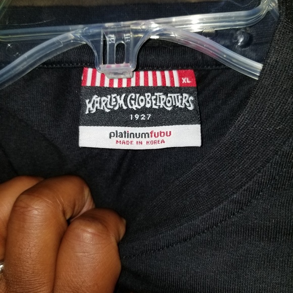 Vintage Platinum Fubu Harlem Globtotters - Picture 6 of 10